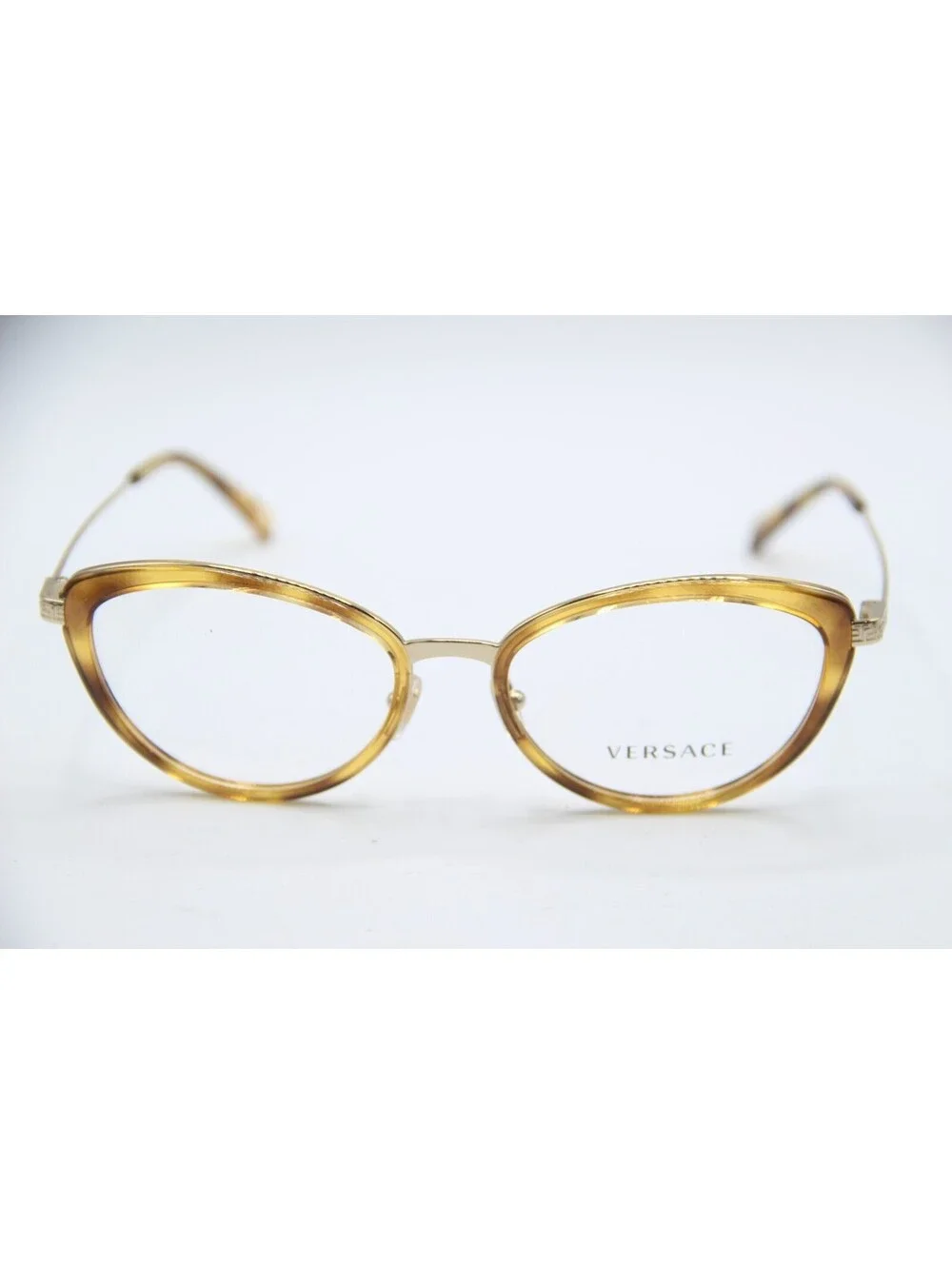 Versace Mod. 1244 1400 Tortoise Gold Authentic Eyeglasses 53-17 140